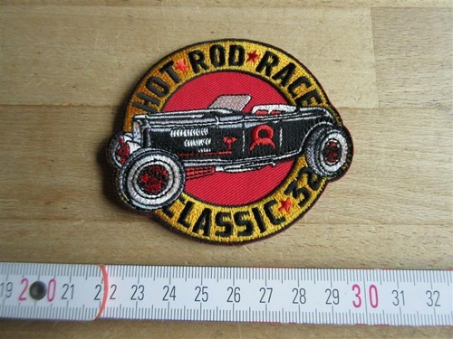 Patch hot rod classics race - hot,