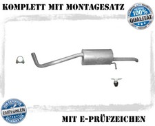 Endschalldämpfer Skoda Fabia