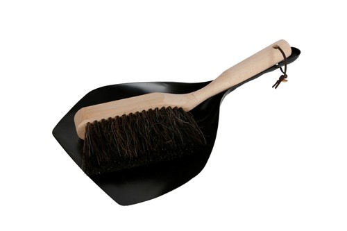 Metall kehrblech mit - mit, handfeger