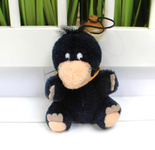 NICI MAULWURF Halstuch 10 cm Kuscheltier Anhänger Saugnapf Altes Logo Rarität