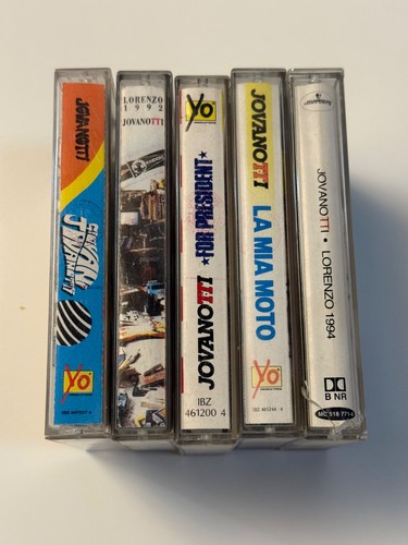 Lot audio tape jovanotti - lot,