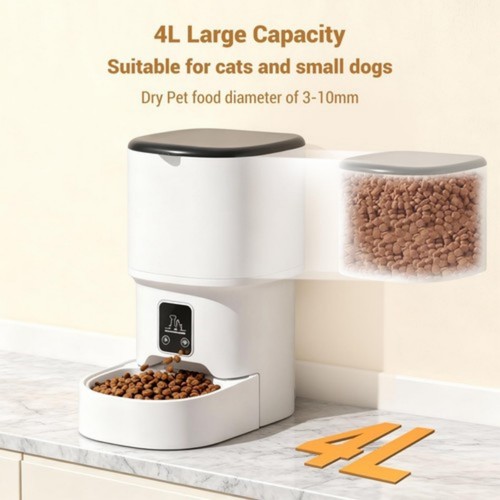 Automatischer futterautomat - 4l,