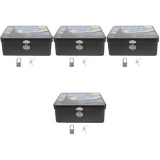  4 Pieces Metall Box Mit