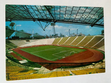 Postkarte Ansichtskarte- Olympiastadion  - Olympiade 1972 München