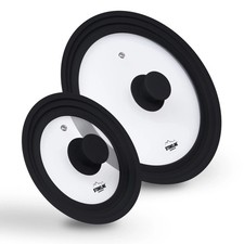 STONELINE® Universal Glasdeckel Set 16/18/20 und 24/26/28 Glasdeckel IIWahl22534