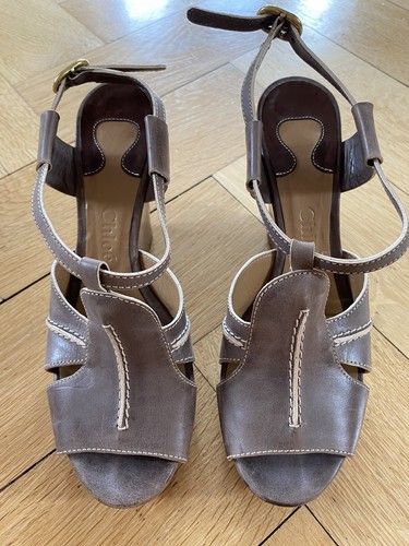 Plateau sandale chloe - plateau,