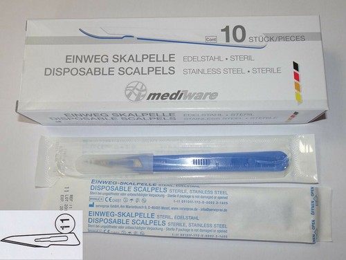 Einmalskalpelle skalpell - 10,