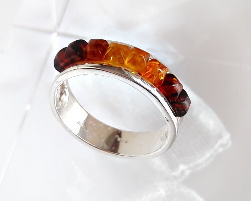 Bernstein ring silber 925 - bernstein,