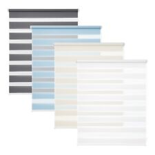 Doppelrollo Duo Rollo Klemmfix ohne Bohren Fenster Tür Seitenzug Fensterrollo