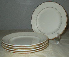 Dessertteller Villeroy & Boch Mettlach France Saar Economic Union Creme Goldrand