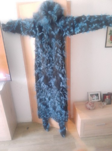 Thick mohair catsuit - mohair,