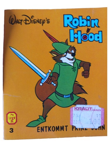 Walt disney robin - walt, hood