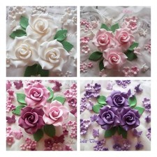 59 Teile Zuckerblumen