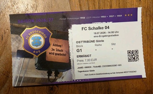 Ticket sammlerticket fc - /sammlerticket,