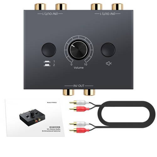 Rca cinch audio switch - audio,
