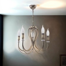 Kronleuchter in Messing antik