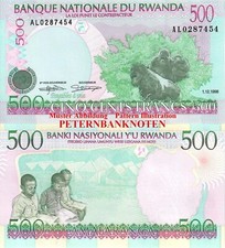 RUANDA RWANDA 500 Francs 1998