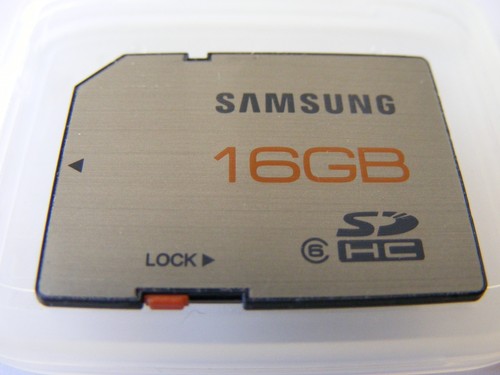 16gb sdhc card class - sdhc, 6