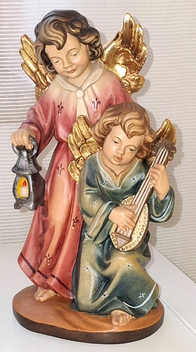 Holzfigur geschnitzt gute - ",