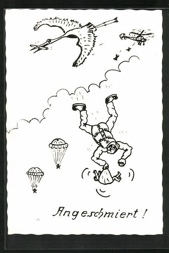Fallschirmjäger scherz - ak, fallschirmjäger-scherz