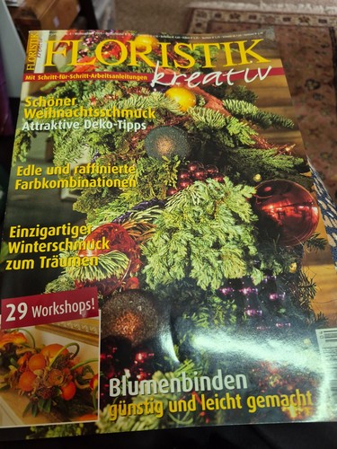 Floristik kreativ heft aus - floristik,