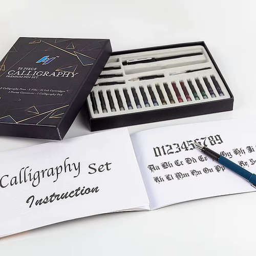 Kalligrafie set premium - kalligrafie-set,