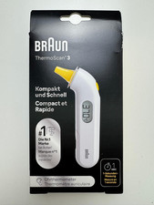 Braun ThermoScan 3 IRT3030WE – neu, OVP leicht beschädigt, 1-Sekunden-Messung