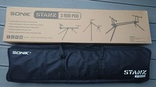 Karpfenangeln Sonik Stanz 3 ROD POD wie Neu!