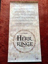 Der Herr der Ringe Trilogie Kinoplakat Poster 60x119cm, SELTEN, Peter Jackson