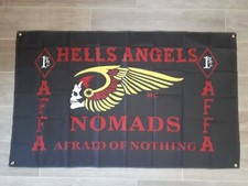 Biker Club HA Fan Fahne Banner Flagge Wandbehang Partydeko ca. 90x150 cm