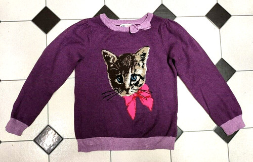 Mädchen pulli lila - h&m,,