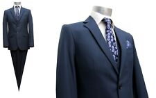 Herren Anzug 3 teilig Slim Fit