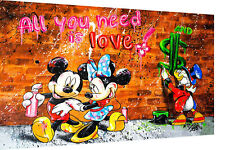 Leinwand Bilder Micky Love