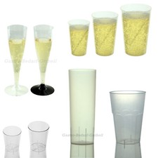 Trinkbecher Einwegbecher Mehrwegbecher Schnapsglas Sektglas 0,1l 0,2l 0,3l 2cl
