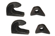 Satz Koppelhaken Fanghaken