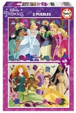 Disney Princess Puzzle 2 x 48