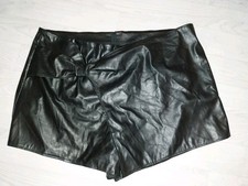 Kunstlederhose Skort