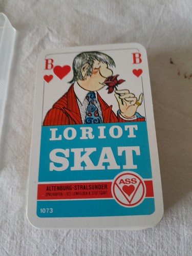 Loriot skat spielkarten ass - spielkarten,
