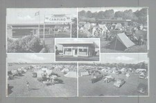 Y29491/ Hamburg Stellingen Brünings-Campingplatz altes Negativ VW Käfer 50er 