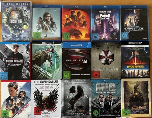 Blu ray sammlung filme - sammlung,