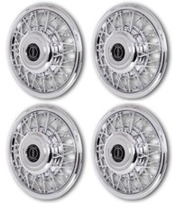 4x 15 inch Spoke Wheel Cap for