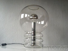 Exklusive XL BULB Lamp Lampe Tischlampe LIMBUERGER Glashütte Nr. 6038 70er 70s