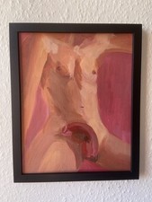 Gemälde männlicher Akt Figur