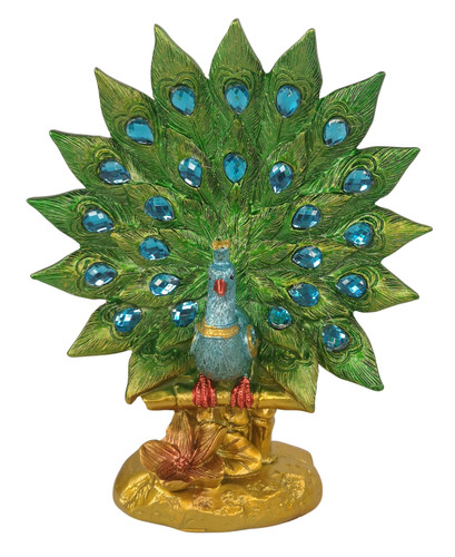 Dekofigur pfau - dekofigur, "pfau"