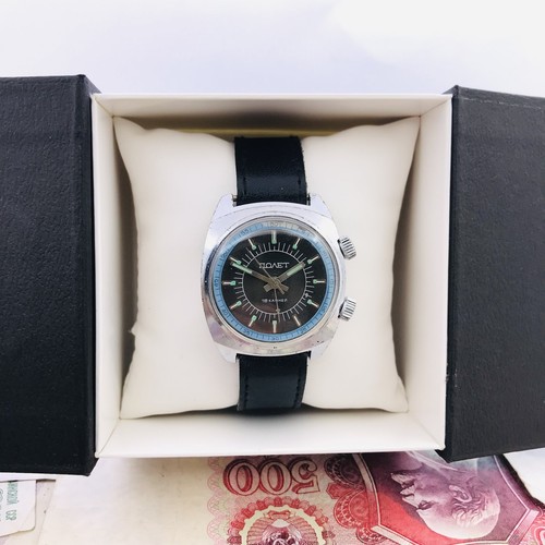 Vintage poljot alarm watch - vintage,