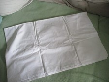 II: Haushalt Schlafzimmer - BETTLAKEN weiß 135 x 200 cm - BAUMWOLLE