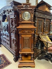 Lenzkirch Standuhr mit Polyphon Symphonion Spieluhr &Uhr Überholt Restautauriert