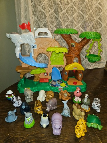 Fisher price little people - little, zoo