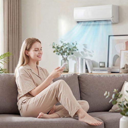 Homcom split klimaanlage - klimaanlage, 9000