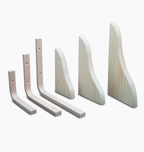 Regalwinkel konsole holz - regalwinkel,